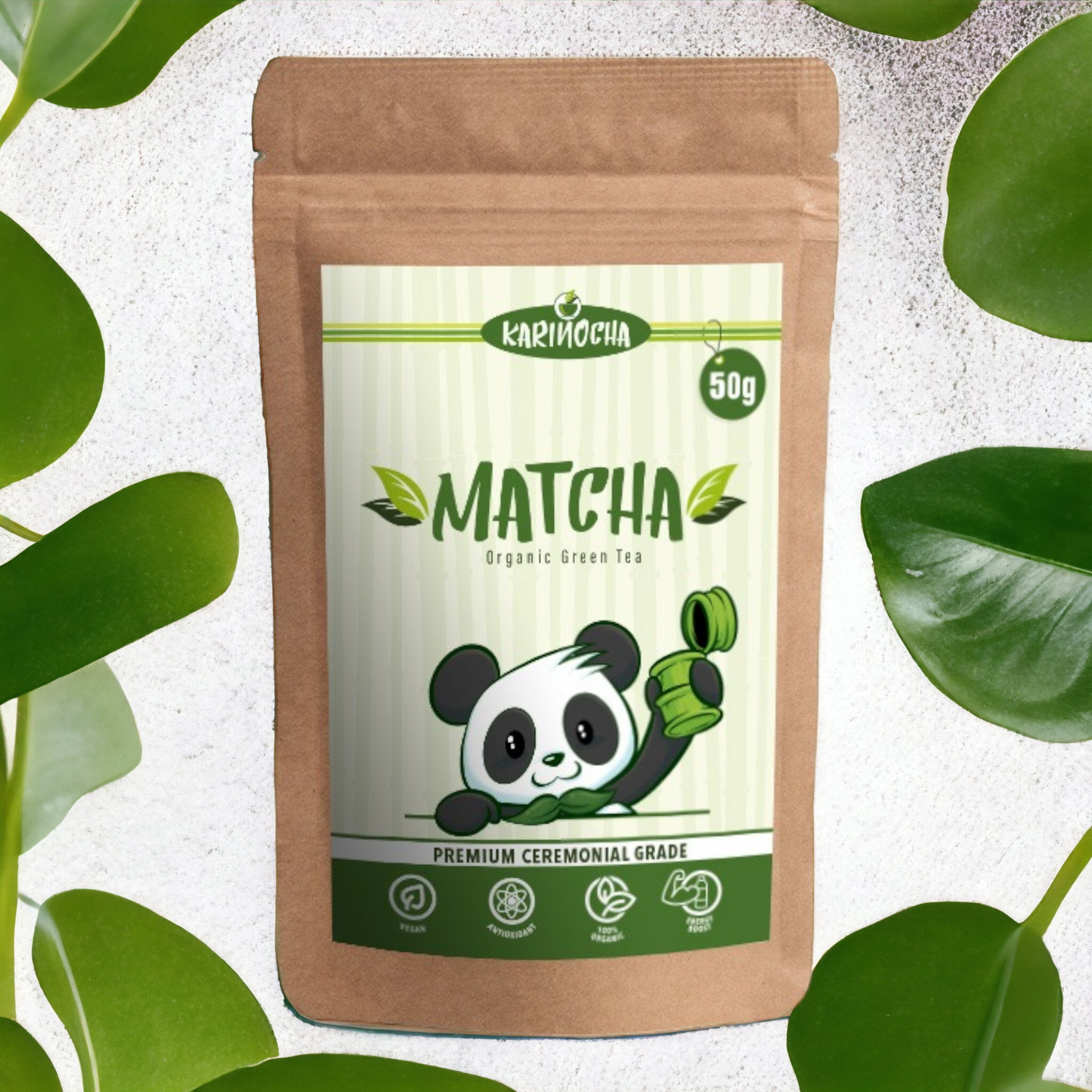 Karinocha Bio-Matcha – zeremonielle Qualität – 50 g