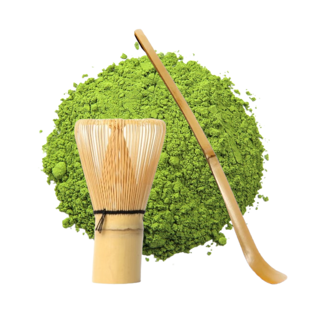 Matcha Bamboo Tool Set - Whisk ( Chasen) & Scoop (Chashaku)
